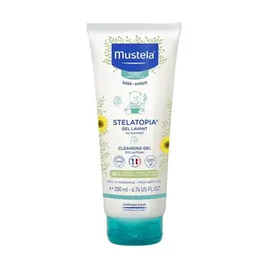 Mustela Detský sprchový gél pre extrémne suchú a atopickú pokožku Stelatopia (Cleansing Gel) 200 ml