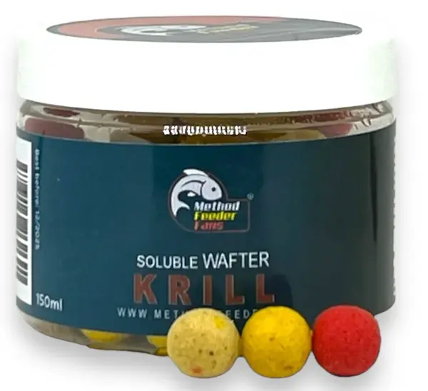 Method feeder fans method action wafter boiliies 12 mm 100 ml - krill