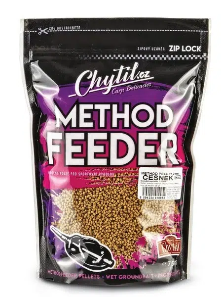 Chytil method feeder pelety 2 mm 750 g - cesnak
