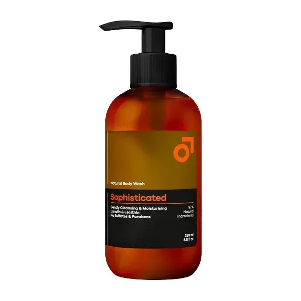 beviro Prírodný sprchový gél Sophisticated (Natural Body Wash) 250 ml