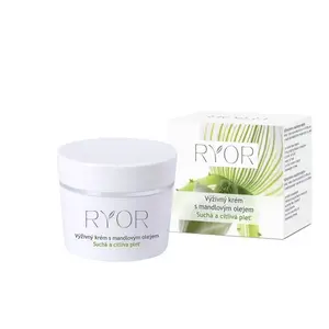 RYOR Výživný krém s mandľovým olejom pre suchú a citlivú pleť 50 ml