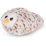 Cozy Noxxiez Snežná sova Hrejivý plyšový pantofel