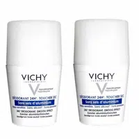 Vichy Súprava guľôčkových dezodorantov pre citlivú pokožku 2 x 50 ml