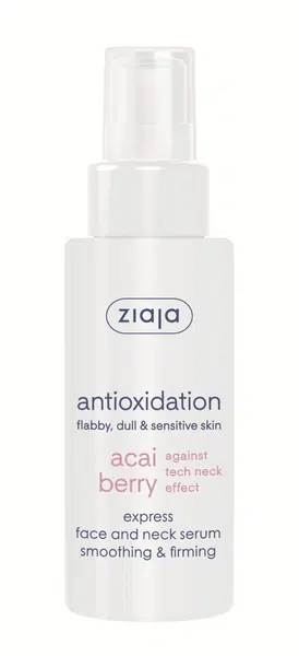 Ziaja Vyhladzujúci sérum na tvár a krk Acai Berry (Express Face and Neck Serum) 50 ml