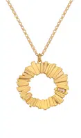 Hot Diamonds Výrazný náhrdelník s diamantmi Jac Jossa Hope DP840 (retiazka, prívesok)