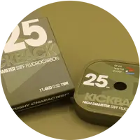 One more cast fluorocarbon kickback high diameter stiff fluorocarbon 15 m - 25 lb