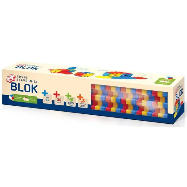 Seva Blok Prvá stavebnica 36 dielikov