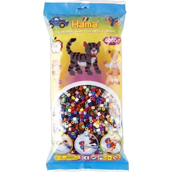 Hama H205-67 Zažehľovacie korálky Midi 6000 ks