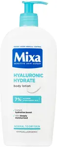 Mixa Ľahké hydratačné telové mlieko pre suchú a citlivú pokožku Hyalurogel (Body Lotion) 400 ml
