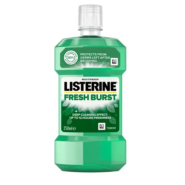 Listerine Ústna voda proti zubnému povlaku Fresh Burst 250 ml