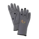 Savage gear rukavice softshell glove grey - xl