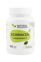Natural Medicaments Echinacea s vitamínom C 100 tabliet