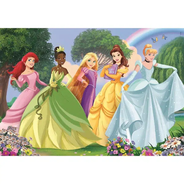 Clementoni Puzzle 180 dielikov Disney Princess v záhrade