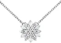 Silvego Strieborný náhrdelník Alivio s kryštálmi Swarovski MWN10855A