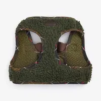 Postroj pro psa Barbour Fleece Harness S/M zelená barva