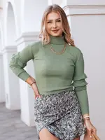 Svetr dámsky BUFALO svetlozelená Dstreet