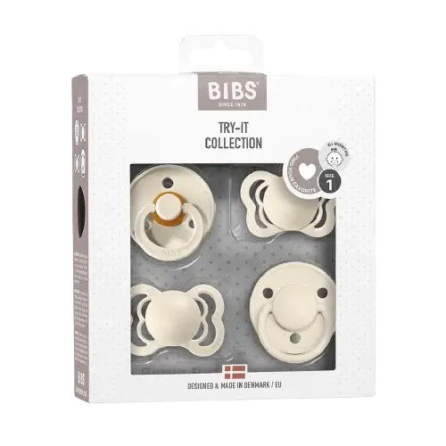 BIBS Cumlíky TRY IT kolekcia, Ivory 4 ks