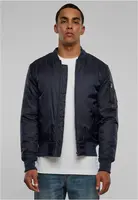 Základná bomber bunda námorníckej farby