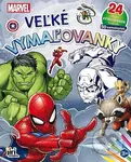 Veľké vymaľovank - Marvel (24 strán vymalovaniek a viac než 50 samolepiek) - kniha z kategorie Omalovánky
