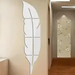 Zrkadlové samolepky na stenu-Feather H23948