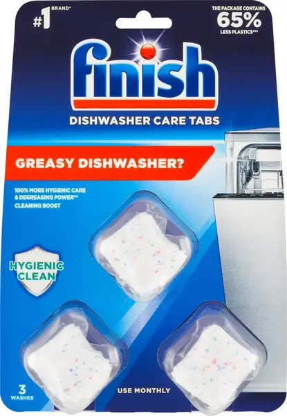 Finish Kapsuly na čistenie umývačky 3 ks