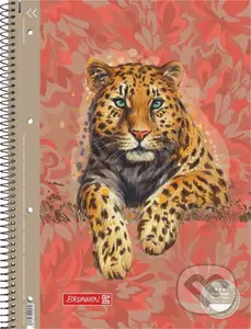 Brunnen student blok tygr A4 - linka, 80 listů