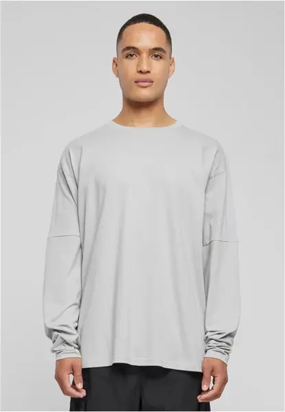 Lightweight asphalt raglan back long sleeves