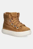 Dětské zimní boty Converse CHUCK TAYLOR ALL STAR ELEMENTS BOOT hnědá barva, A14172C