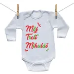 Boodyy Body s dlhým rukávom Môj tretí Mikuláš 80 (9-12 mesiacov)