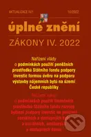 Aktualizace IV/1 (O podmínkách použití peněžních prostředků Státního fondu podpory investic)