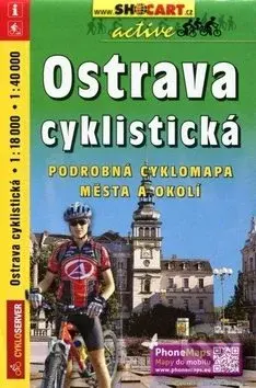 Ostrava cyklistická 1:18 000 (Podrobná cyklomapa města a okolí)