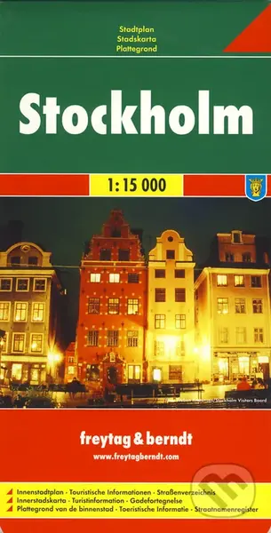 Stockholm 1:15 000 (Plán mesta)