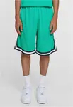 Men's Stripes Mesh Shorts - Green