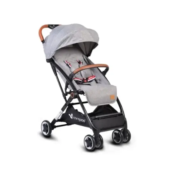 Detský kočík Paris - sivý