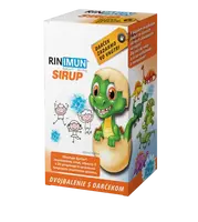 RINIMUN sirup DVOJBALENIE + darček (hračka - vo vode rastúci dinosaurus)