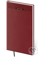 Kapesní diář 2026 Print Classic angl. červený