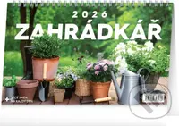 NOTIQUE Stolní kalendář Zahrádkář 2026 (řádky)