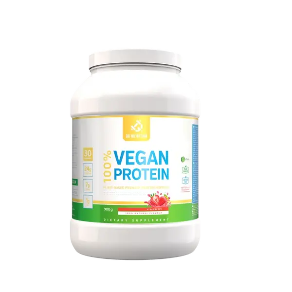 100% Vegan Pure Premium Jahoda (100% Narutal flavour) 900 g