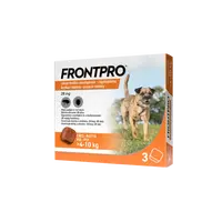 FRONTPRO® antiparazitárne žuvacie tablety pre psy (4-10 kg)