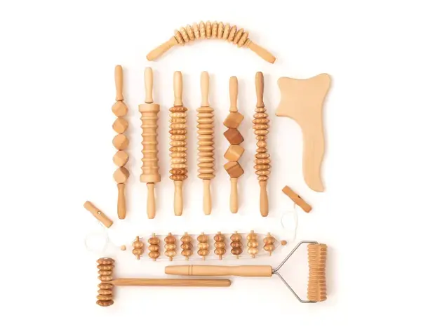 Maxi sada valčekov na maderoterapiu