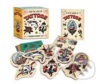 For the Love of Tattoos: A Wooden Magnet Set - Verena Hutter, Eric Hinkley (ilustrátor)