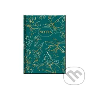 Notes Mini - Tyrkys (linajkovaný)