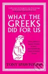 What the Greeks Did for Us - Tony Spawforth - kniha z kategorie Historie