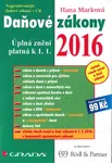 Daňové zákony 2016, Marková Hana