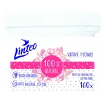 LINTEO Vatové tyčinky papierové 160 ks