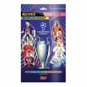 Topps Topps Champions League 2025 Multipack - 5 balíčkov nálepiek