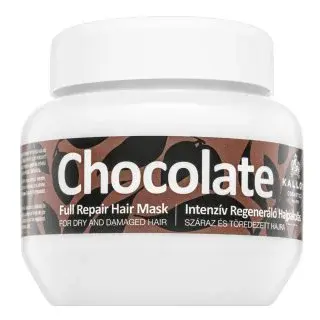 Kallos Chocolate Full Repair Hair Mask posilňujúca maska pre veľmi poškodené vlasy 275 ml