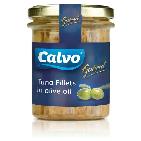 CALVO Filety z tuniaka v olivovom oleji 180 g