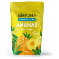 ALLNATURE Ananás sušený mrazom kúsky 30 g