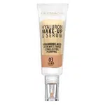 Dermacol Hyaluron Make-up & Serum make-up s kyselinou hyalurónovou 03 Sand 25 g